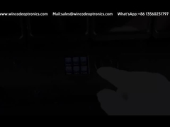 12pcs 60W LED Swinging Beam Matrix Wash Di chuyển Head Bar Light cho Tour Show Music Festivaestival Lig