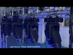 Megapoint Robe480WLL Điện lực cao Di chuyển đầu đèn 7500K 8500K Artnet sACN tương thích