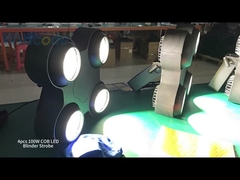 4 mắt COB LED Blinder Strobe Flash Light
