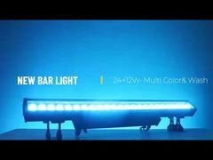 Đèn pha tường LED 24*12leds PFC chống thấm nước chiếu sáng mặt tiền ngoài trời