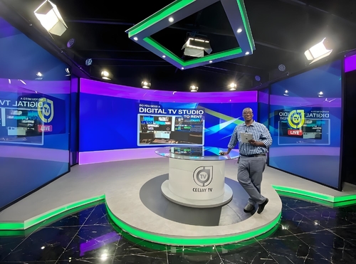 Latest company news about Giải pháp chiếu sáng phòng studio TV Station