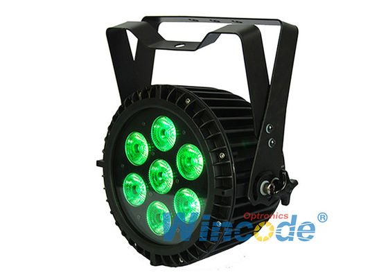 Giá tốt. Năng lượng cao LED Par Light Quad Color 4 In1 RGBWA 7 X 10w Âm thanh hoạt động cho khách sạn trực tuyến