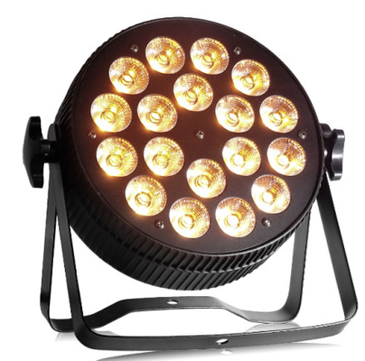 Giá tốt. 18 đèn LED ngoài trời IP65 LED Slim Par, đèn LED Flat Par với điều khiển DMX trực tuyến
