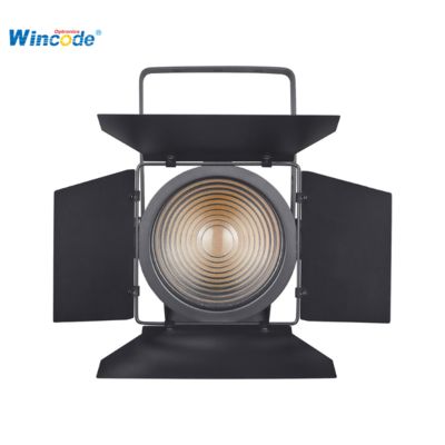 Giá tốt. Fresnel LED màu trắng có thể điều chỉnh 3200K-6500K, 50,000 giờ COB cho chiếu sáng studio trực tuyến