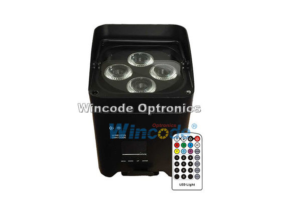 Giá tốt. Đèn sân khấu chạy bằng pin 4 × 18W FREEDOM Par 4 tự động điều khiển với 6 / 11 kênh trực tuyến