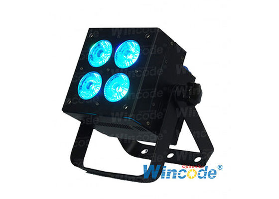 Giá tốt. 4 × 10W RGBW 4 trong 1 đèn LED Par Light, đèn LED Flat Par Light, đèn LED Uplight cho các sự kiện Dj đám cưới trực tuyến