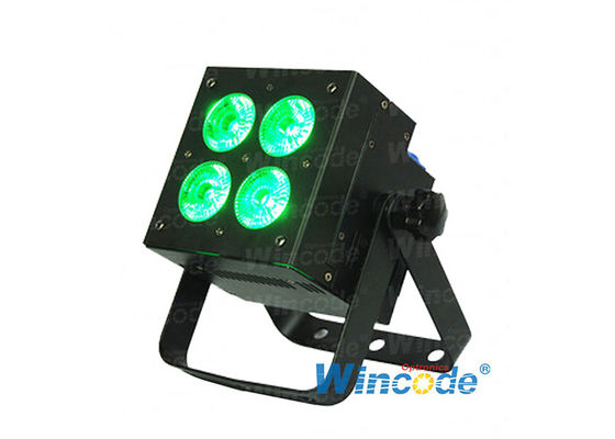 Giá tốt. 4 × 18W RGBWA + UV 6 trong 1 đèn LED Par Light, đèn LED Flat Par Light, đèn LED Uplight cho các sự kiện Dj đám cưới trực tuyến