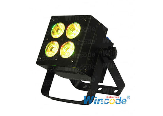 Giá tốt. 4 × 10W RGBL 4 trong 1 đèn LED Par Light, đèn LED Flat Par Light, đèn LED Uplight cho các sự kiện Dj đám cưới trực tuyến