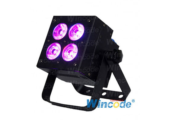 Giá tốt. 4 × 18W RGBLWA + UV 7 trong 1 đèn LED Par Light, đèn LED Flat Par Light, đèn LED Uplight cho các sự kiện Dj đám cưới trực tuyến