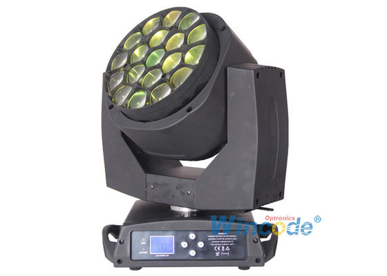 Giá tốt. Bee Eye đèn LED di chuyển đầu 19 * 15W Osram RGBW 4 trong 1 cho các địa điểm giải trí trực tuyến