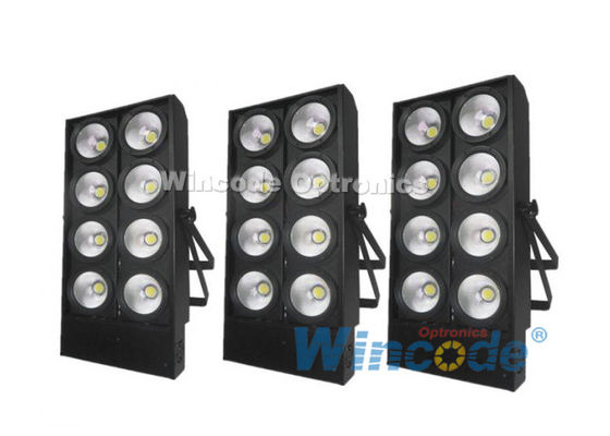 Giá tốt. 400W / 800W đèn LED Audience Blinder tự động chạy Đen ấm / lạnh Đen cho buổi hòa nhạc trực tuyến