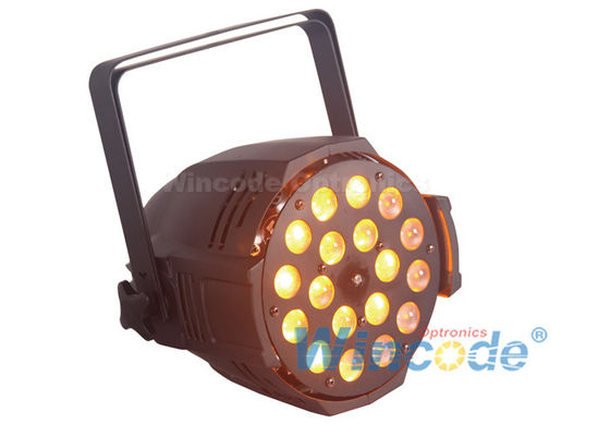 Giá tốt. 18×10W RGBW Led Par Lighting For Stage Performance System, Nhà hát trực tuyến