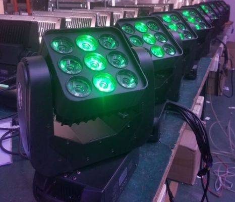 Giá tốt. 9 * 12W LED Mini Color Wash Moving Head Pixel Mapping Control Đèn sân khấu trực tuyến