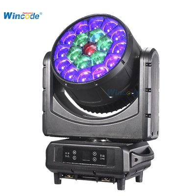 IP65 chống nước RGBW đèn LED chuyển đầu với điều khiển RDM & DMX512
