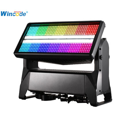Giá tốt. Không thấm nước 2000W LED Di chuyển đầu Strobe ngoài trời DMX RDM, Art-Net, sACN RGB mát trắng 14 28 phân đoạn trực tuyến