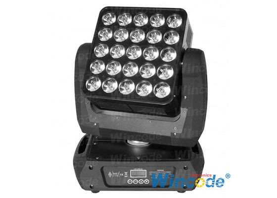 Giá tốt. 25 x 12 W LED Matrix Beam Moving Head Light Đèn đơn lẻ điều khiển bằng điều khiển Arnet trực tuyến