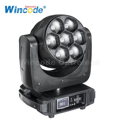 Giá tốt. 7 × 40W đèn LED di chuyển đầu với Zoom pixel chức năng Beam Wash hiệu ứng trực tuyến
