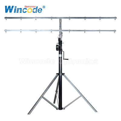 Giá tốt. 4.5M Double Bars Stage Light Stands Với khóa an toàn trực tuyến